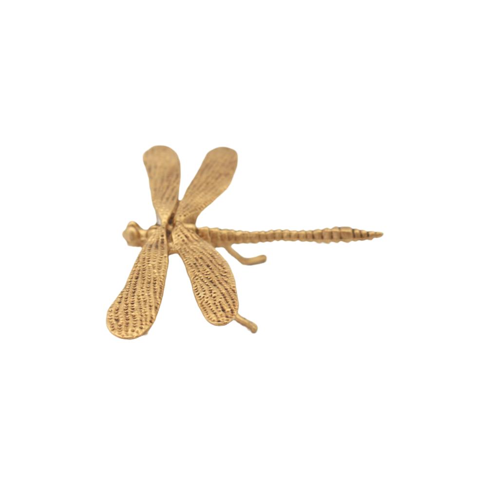 Willow &amp; Silk Dragonfly Sculpture Gold 11.5*9*3