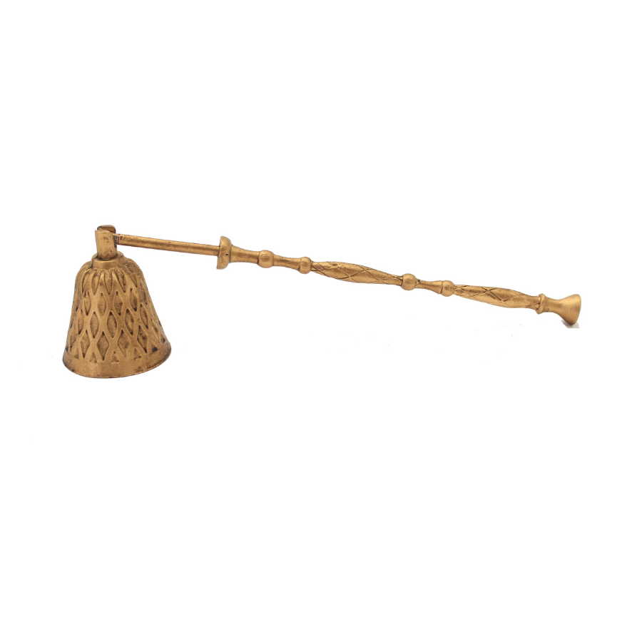 Willow &amp; Silk Candle Snuffer Gold 20*4.3*5