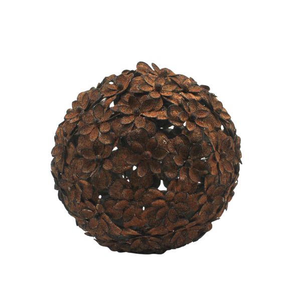 Willow &amp; Silk Metal Ball Decoration 19*19*19