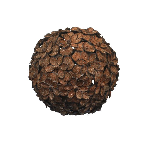 Willow &amp; Silk Metal Ball Decoration 19*19*19