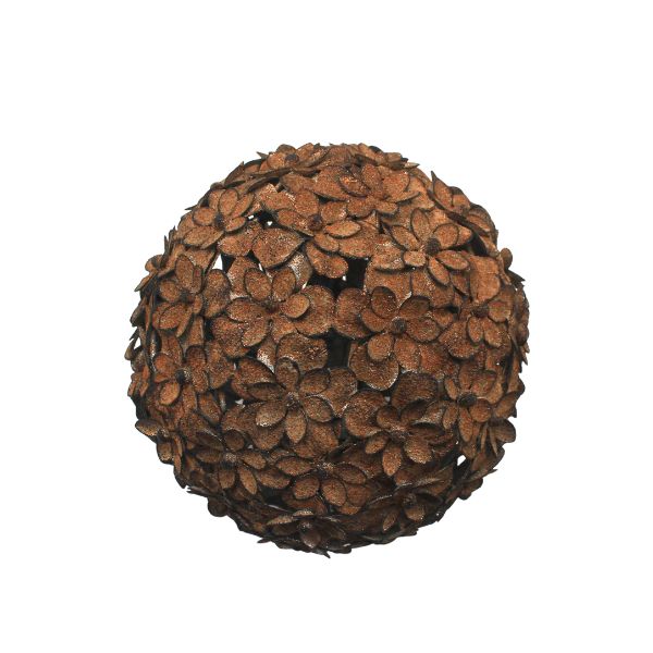 Willow &amp; Silk Metal Ball Decoration 13.5*13.5*13