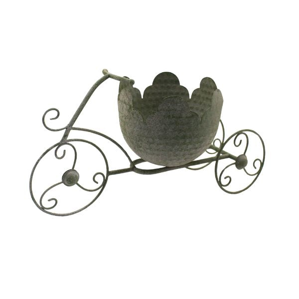 Willow &amp; Silk Metal Bike Pot Planter37.5*15*21.5