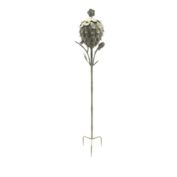 Willow &amp; Silk Artichoke Bird House on Stake25*19*128.5