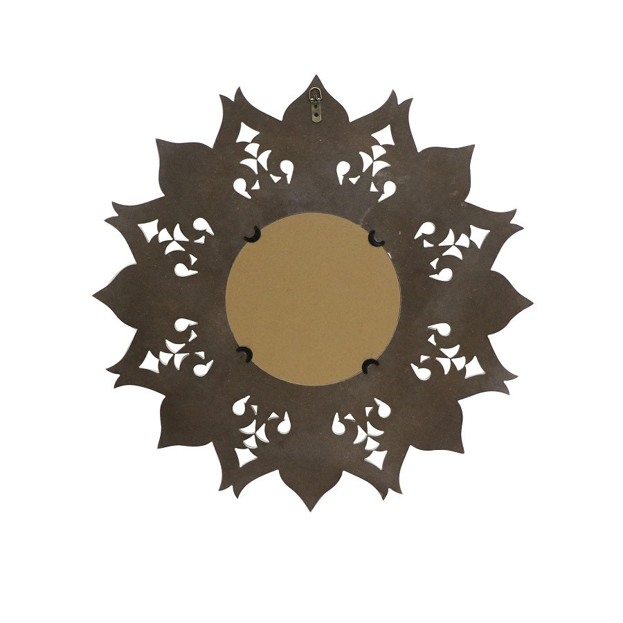 Willow &amp; Silk XL Moulded Fleur Mirror 80x2cm