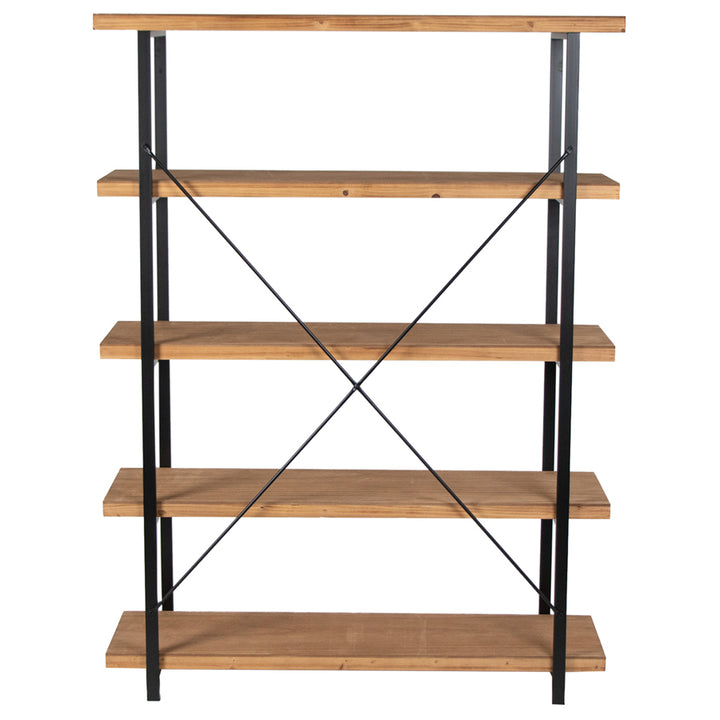 Willow &amp; Silk Metal/Wooden 162cm 5-Tier Shelf/Organiser