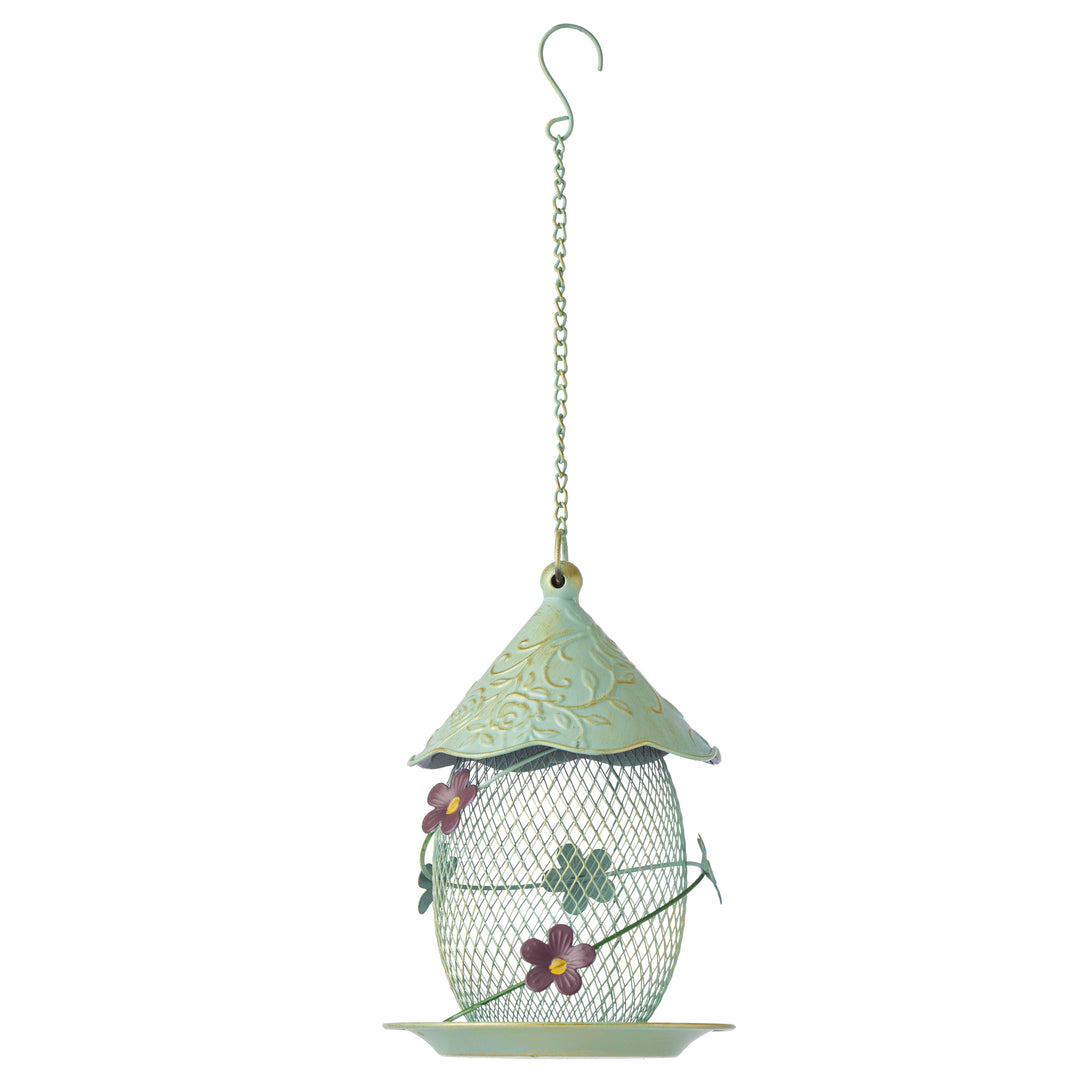 Willow &amp; Silk Bird House Hanging 15x14x42.5