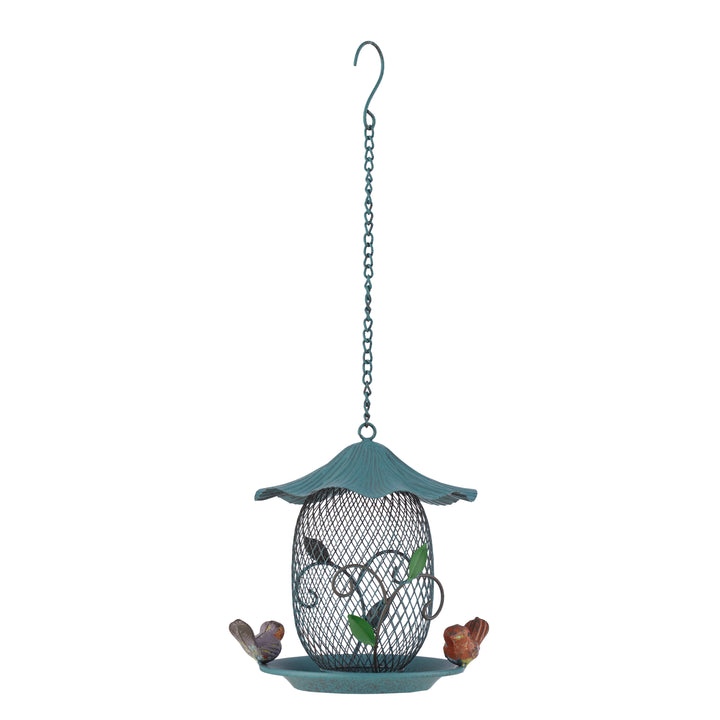 Willow &amp; Silk Bird House Hanging