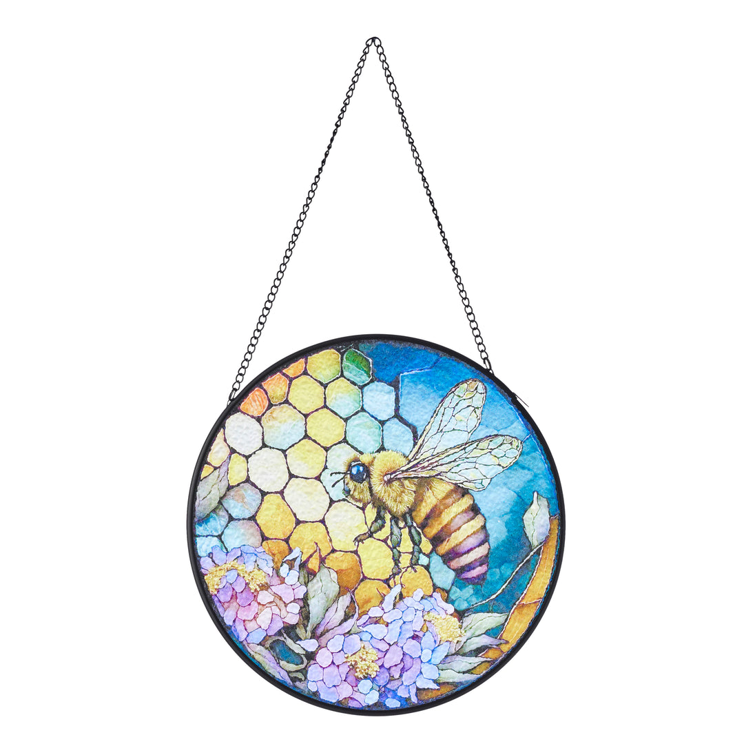 Willow &amp; Silk Sun Catcher Pink + Flowers