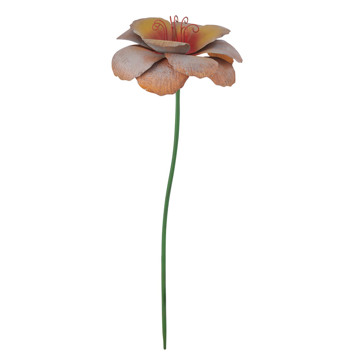 Willow &amp; Silk Colourful Water Lilly On Stake 20x20x56cm
