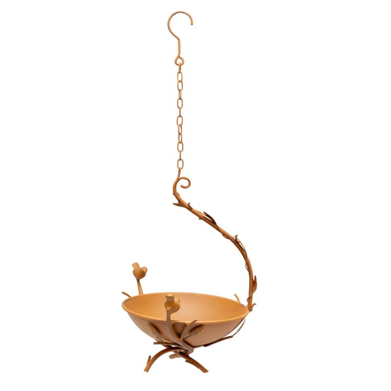 Willow &amp; Silk Serenity Swing Bird Feeder on Branch