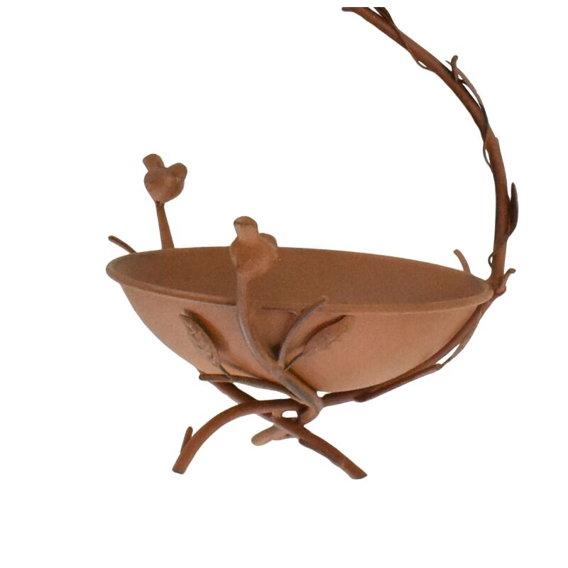 Willow &amp; Silk Serenity Swing Bird Feeder on Branch