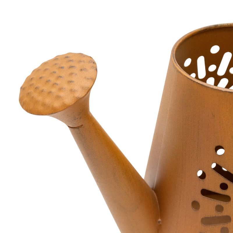 Willow &amp; Silk Radiant Bloom Watering Can &amp; Candle Holder: The Decorative Duo