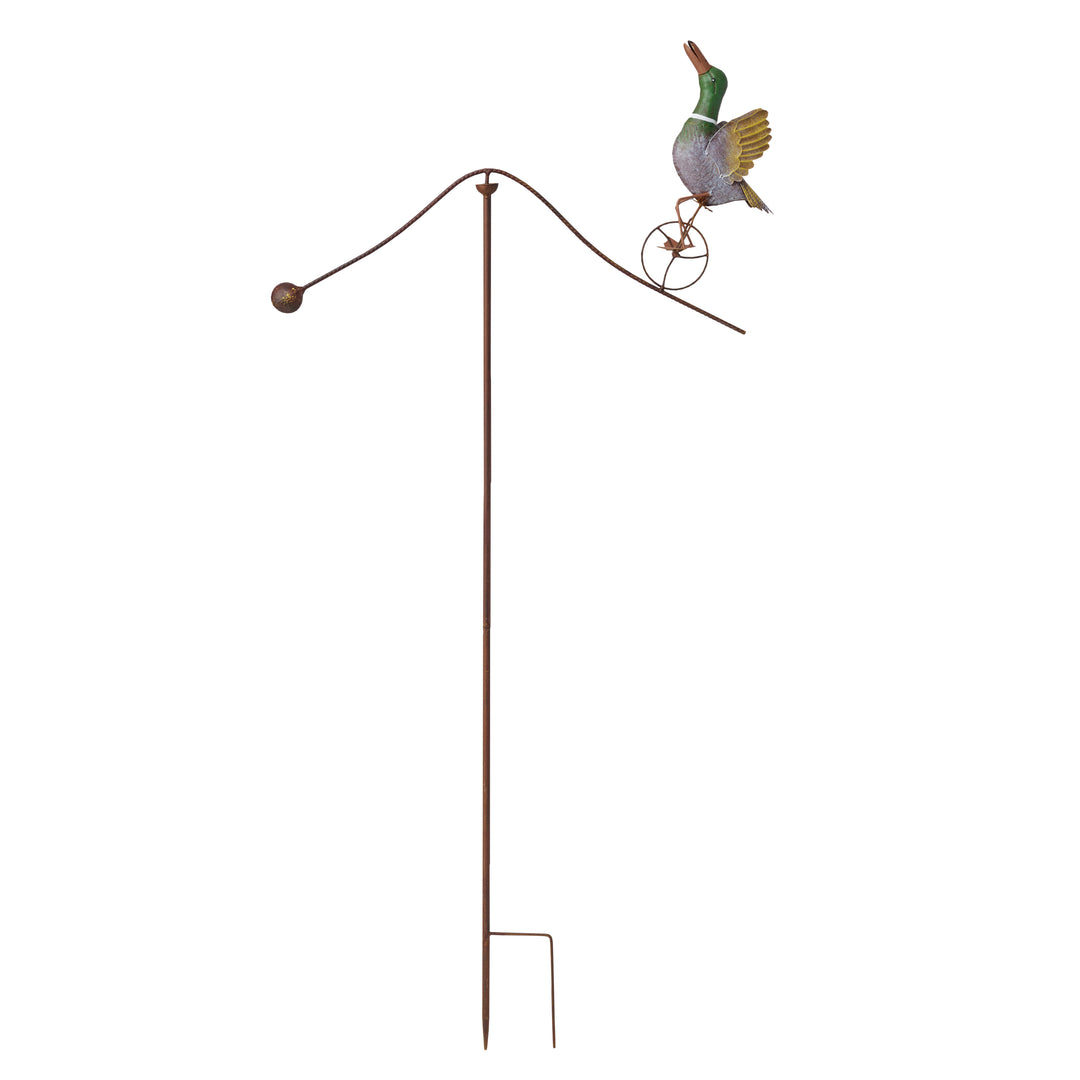 Willow &amp; Silk BALANCE DUCK ON STAKE 75x3x47.75