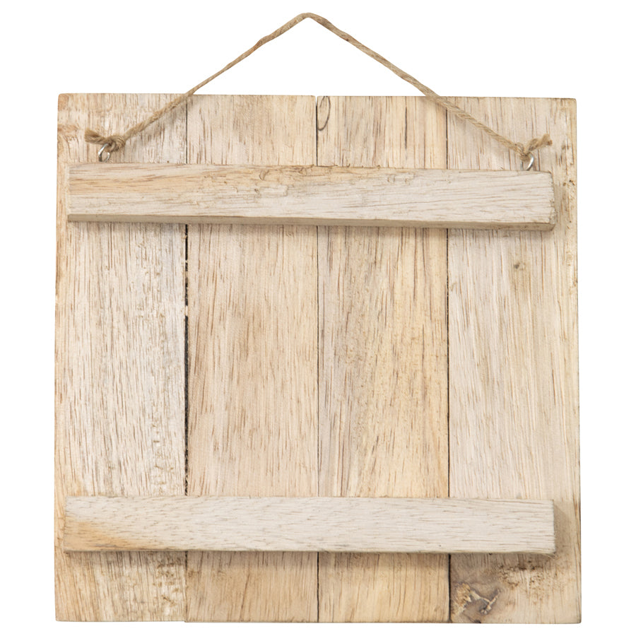 Willow &amp; Silk Handmade Wooden 20cm &