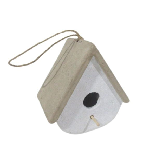 Willow &amp; Silk Casamia Hanging Bird House 17.5 x 13 x 18 cm