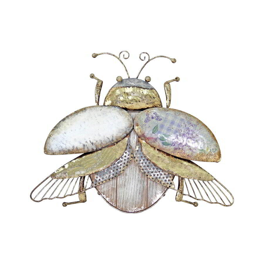 Willow &amp; Silk Decorative Beetle Wall Art Decor