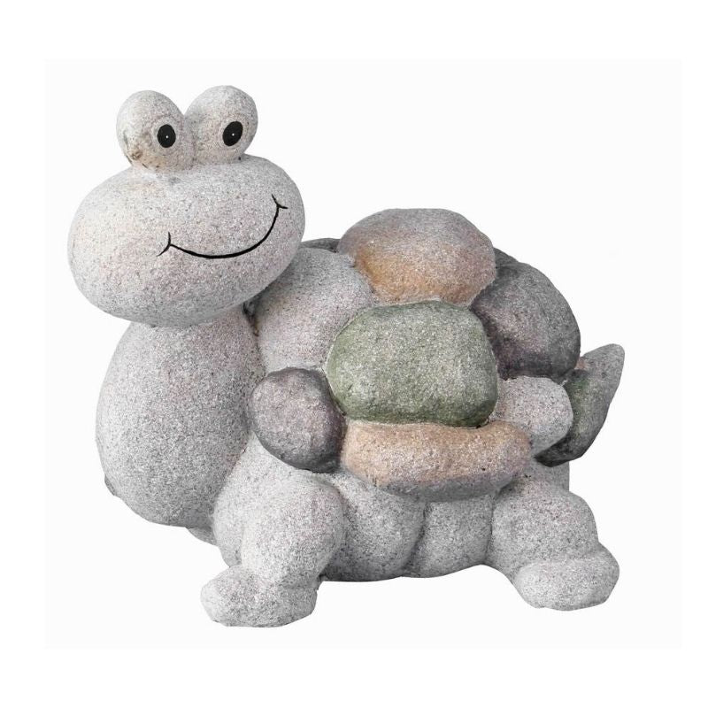 Willow and Silk Arty Garden Tortoise Statue 37x28x30cm