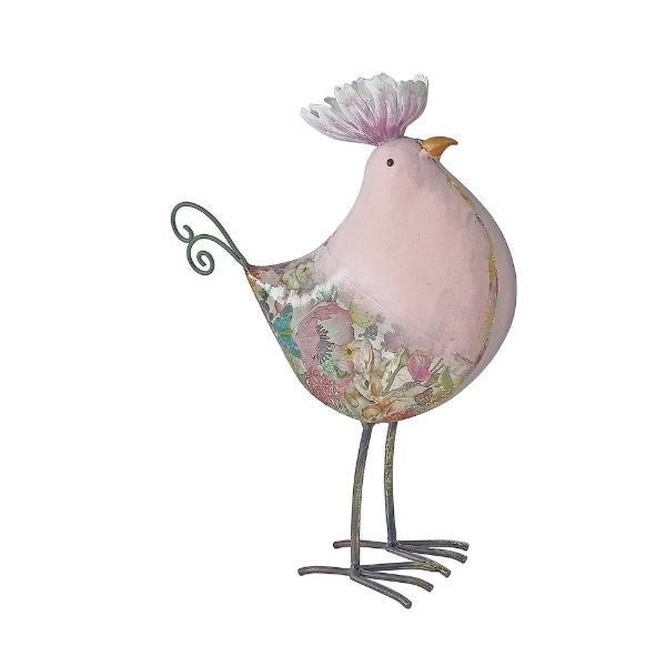 Willow &amp; Silk Pink Blossom Chook - 26 × 11 × 35.6 cm