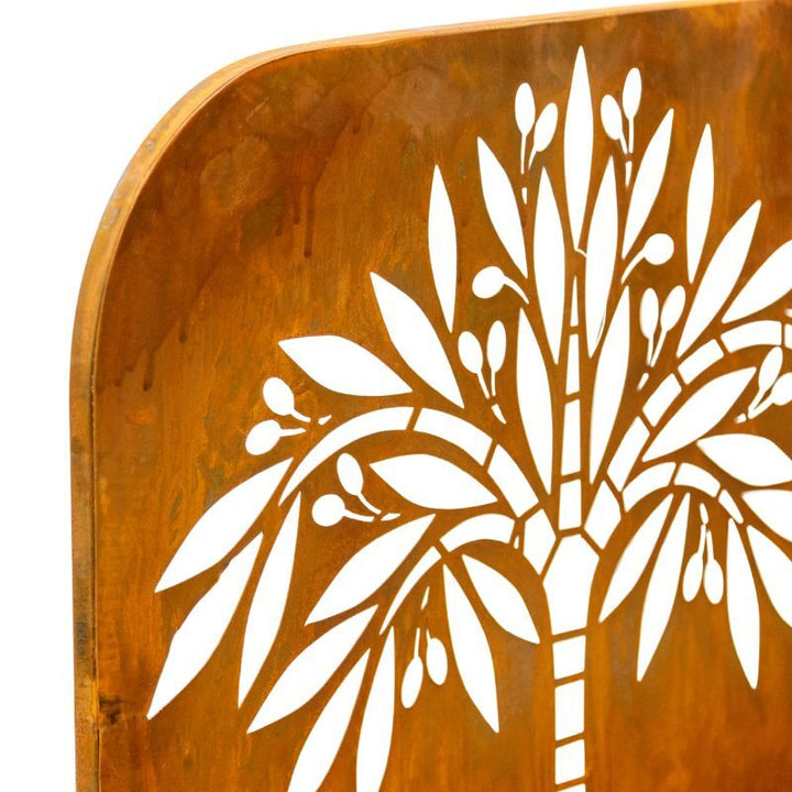 Willow &amp; Silk Set/2 Nested Rust &