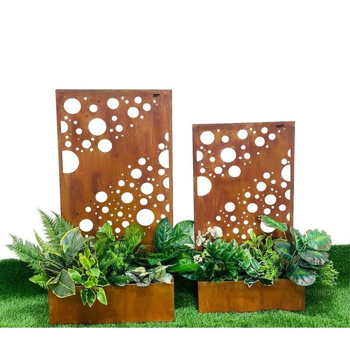Willow &amp; Silk Set/2 Nested Floor/Wall Laser-cut &