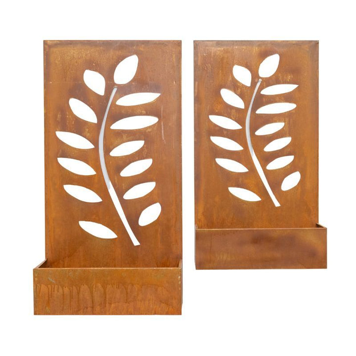 Willow &amp; Silk Set/2 Nested Floor/Wall Laser-cut &