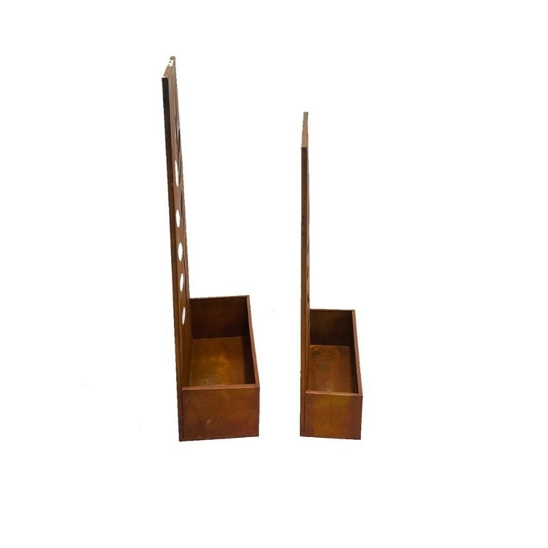 Willow &amp; Silk Set/2 Nested Floor/Wall Laser-cut &