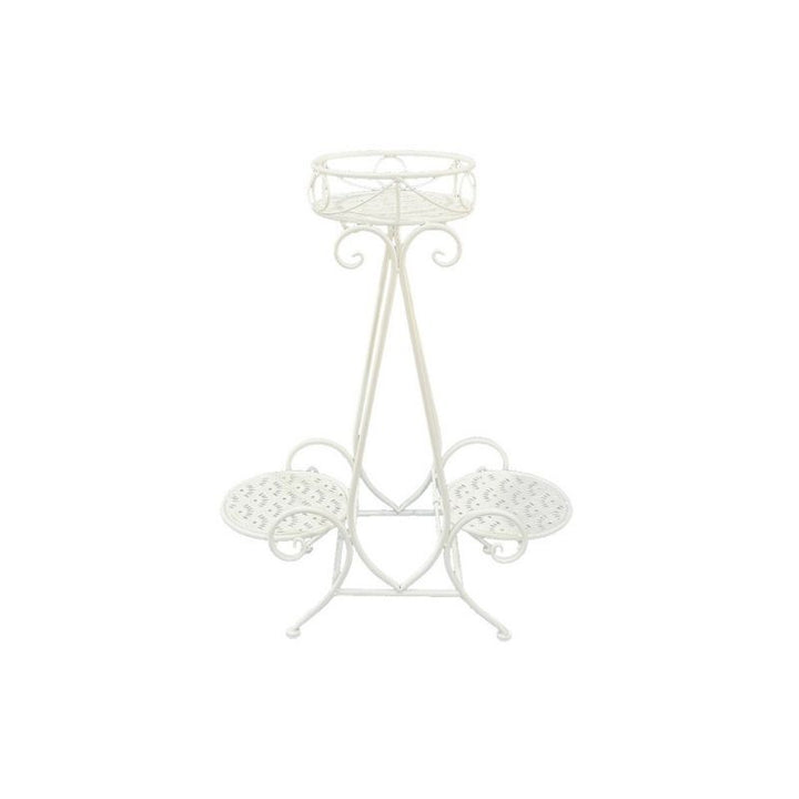 Willow &amp; Silk Riviera 3 Round Potplant Pyramid Stand 55x23x68cm