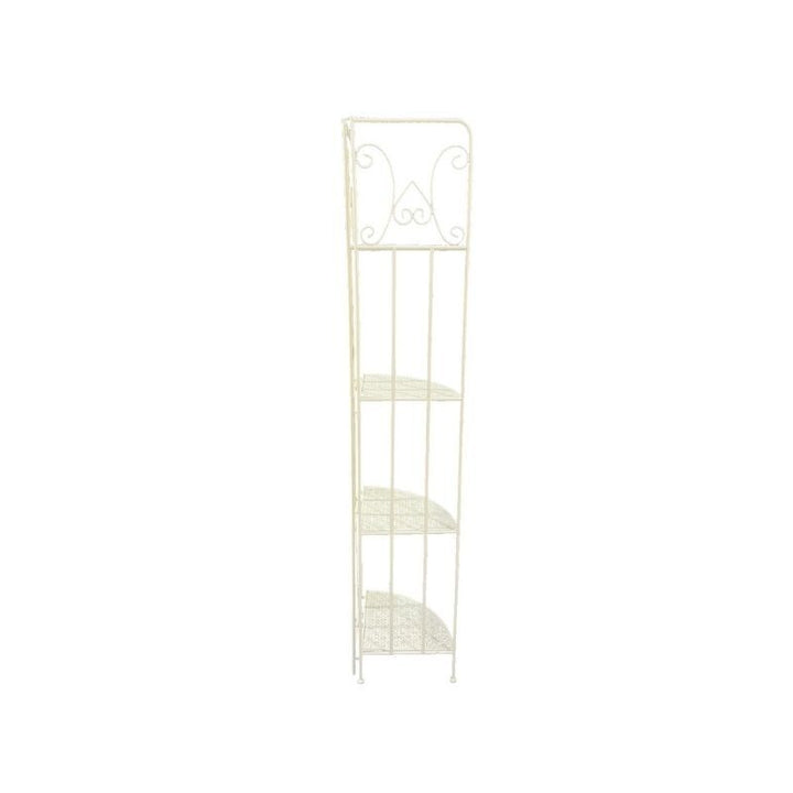 Willow &amp; Silk Bordeaux Corner Baker Stand 4-Shelf Unit 30x30x160cm
