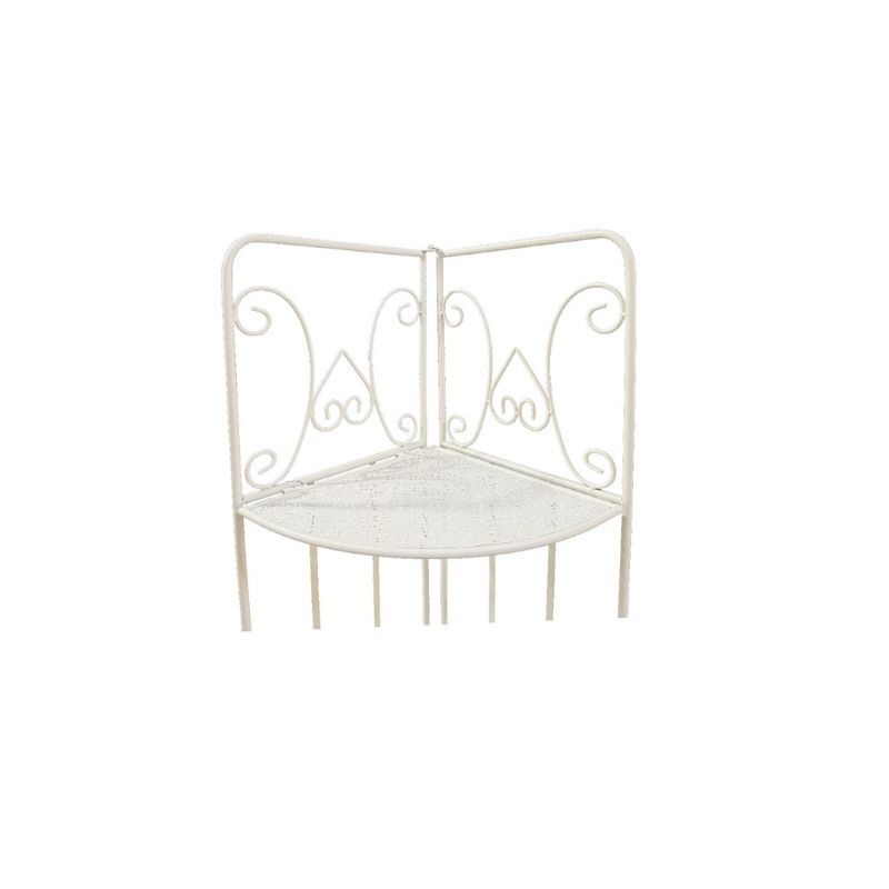 Willow &amp; Silk Bordeaux Corner Baker Stand 4-Shelf Unit 30x30x160cm