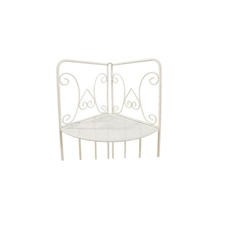 Willow &amp; Silk Bordeaux Corner Baker Stand 4-Shelf Unit 30x30x160cm