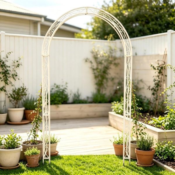 Willow &amp; Silk White Arch Way 138.0*50.0*240.0