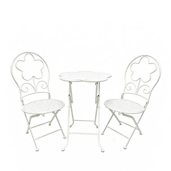 Willow &amp; Silk Kiddie Time Bistro Table 2 Chairs Set