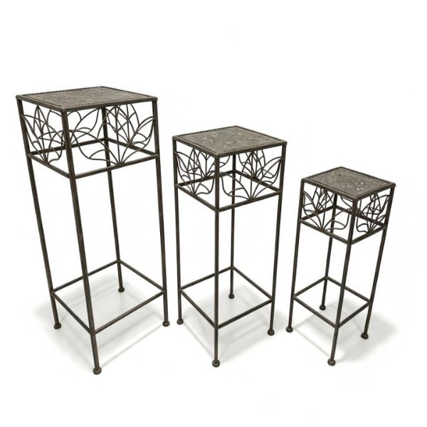 Willow &amp; Silk Florence S/3 Nested Pot Stands