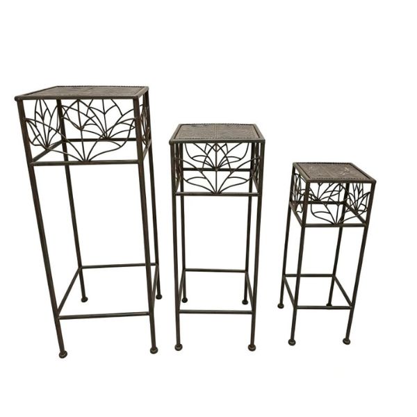 Willow &amp; Silk Florence S/3 Nested Pot Stands
