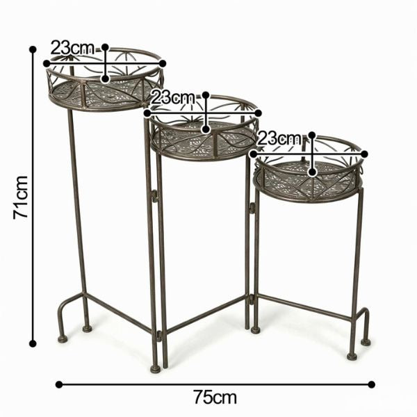 Willow &amp; Silk Florence 3 Tier Pot Stand
