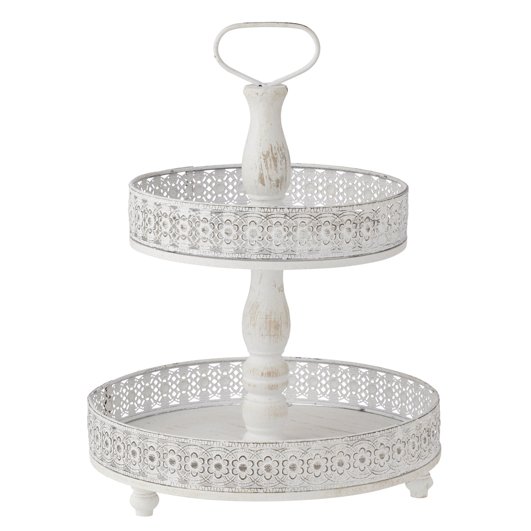 Willow &amp; Silk Mia 2 Tier Serving Tray 36x47cm