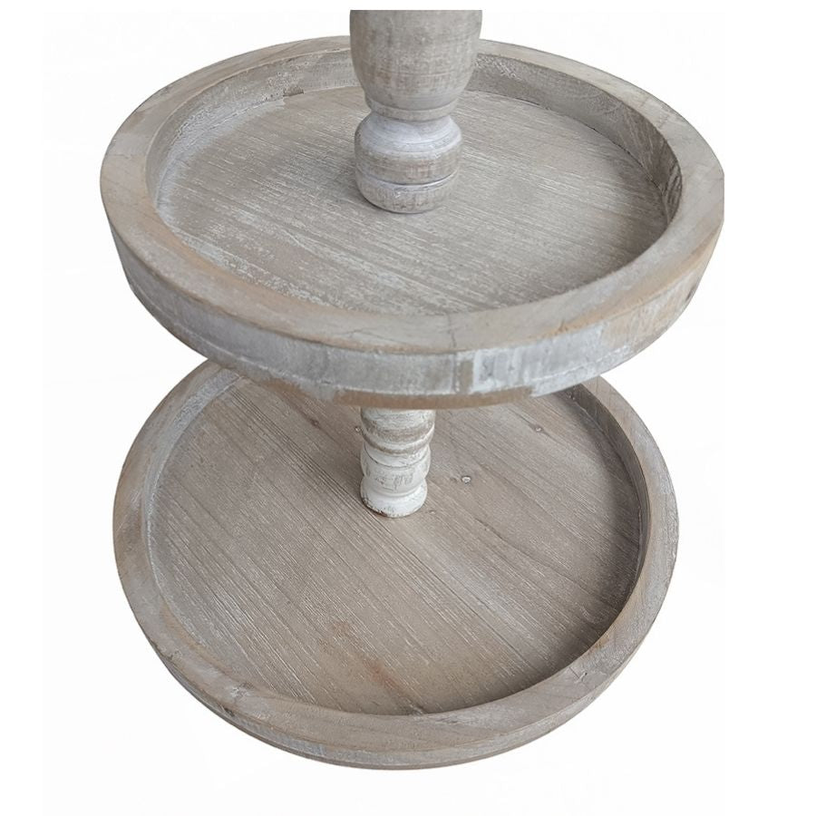 Willow &amp; Silk Ava 2 Tier Cake Stand 53x39x68cm