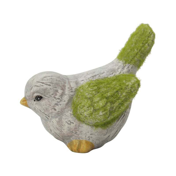 Willow &amp; Silk Colourful Birds Decor Ornament Set of 4