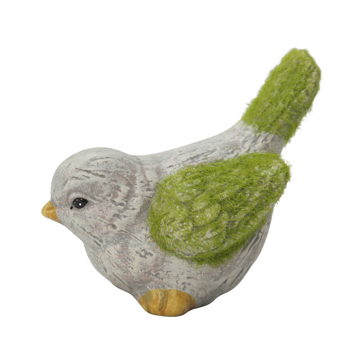 Willow &amp; Silk Colourful Birds Decor Ornament Set of 4