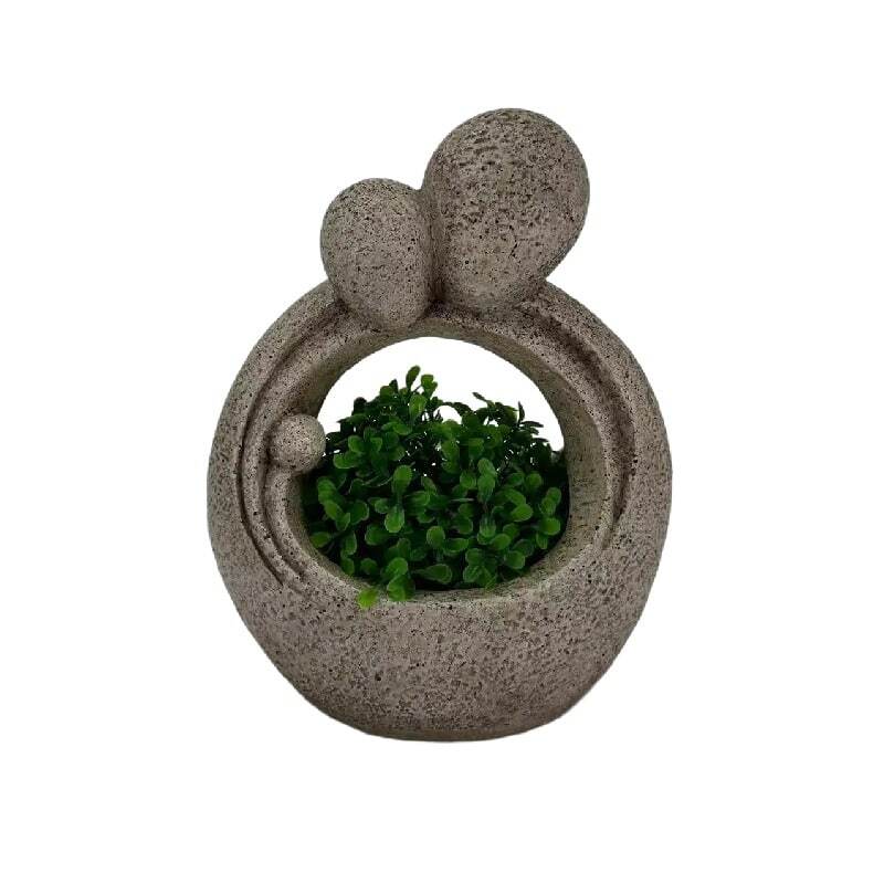 Willow &amp; Silk Decorative Family Ornament Love Stony 26.5cm Arty