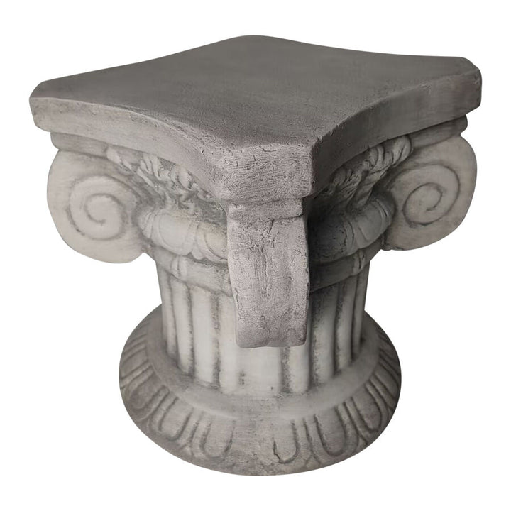 Willow &amp; Silk Elaborate Roman Pillar Stand 25x25x26cm