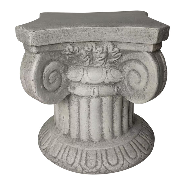 Willow &amp; Silk Elaborate Roman Pillar Stand 25x25x26cm