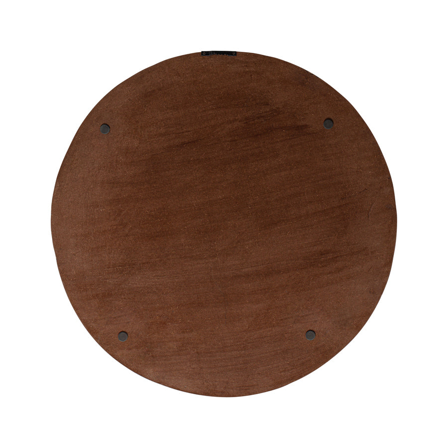 Willow &amp; Silk Large 60cm Handmade Wooden Round Tray/Wallhanging