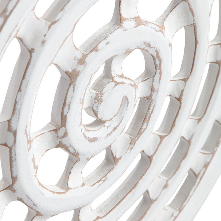 Willow &amp; Silk Handmade 60cm Round Wheel Tribal Wall Art