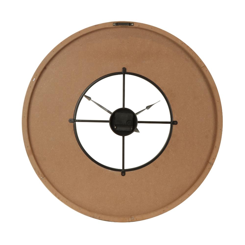 Willow &amp; Silk 60cm Hampton Style Clock w Numbers 60x3cm
