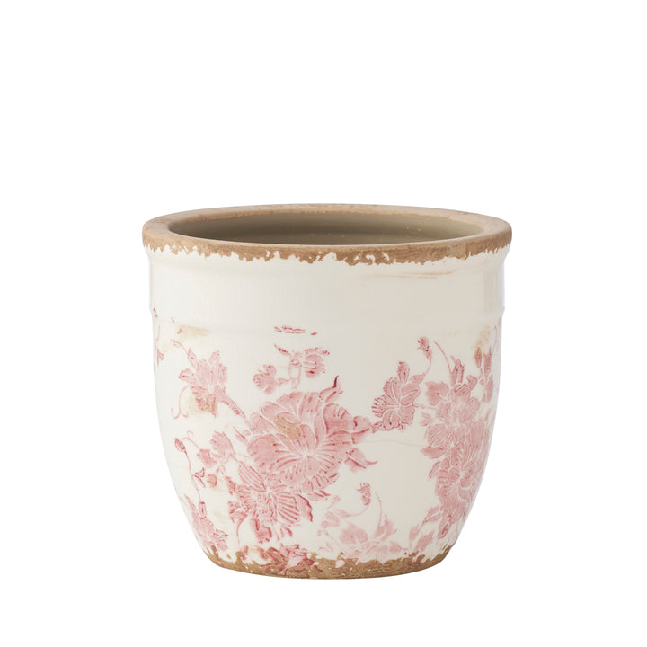 Willow &amp; Silk Cherry Blossom Planter Sml (15.5x15.5x14cm)