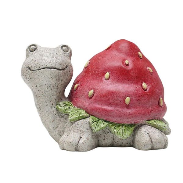 Willow &amp; Silk Strawberry Turtle 13x10x9.2cm