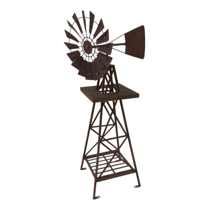 Willow &amp; Silk Rust Windmill Ornament