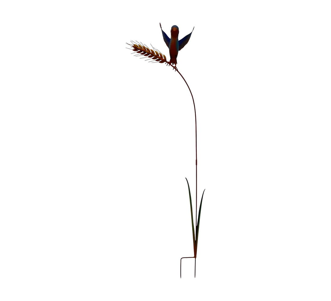 Willow &amp; Silk 135cm Colour Bird Garden Stake 33x20x135cm