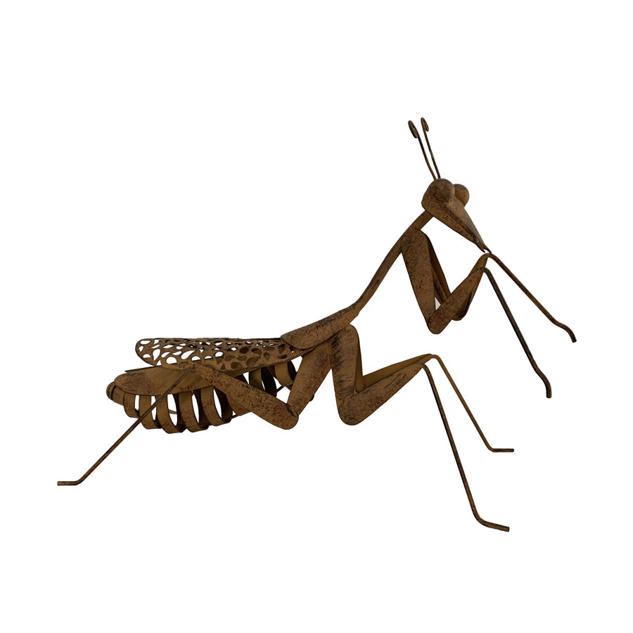 Willow &amp; Silk Garden Decor Figurine Lucky Praying Mantis